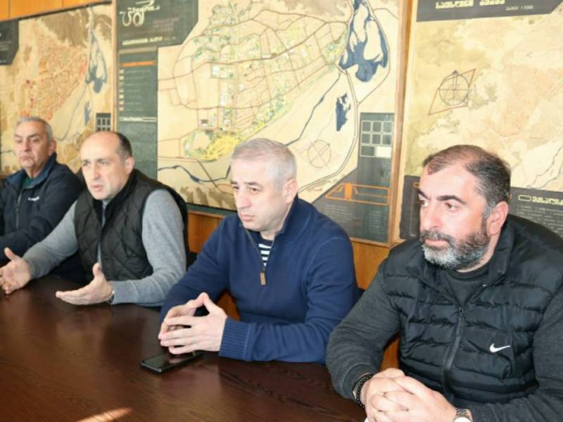 ცაგერის მუნიციპალიტეტის მერიაში სამუშაო შეხვედრა შედგა